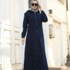 Zip up abaya