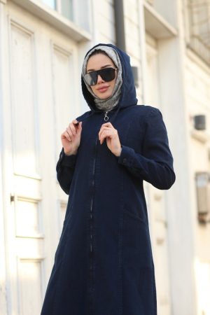 Zip up abaya