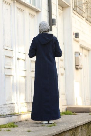 Zip up abaya