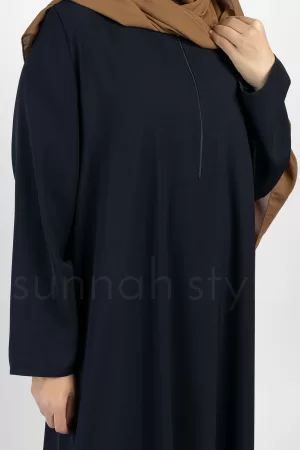 Sunnah Style Essentials Closed Abaya Navy Blue