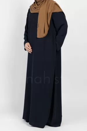 Sunnah Style Essentials Closed Abaya Navy Blue