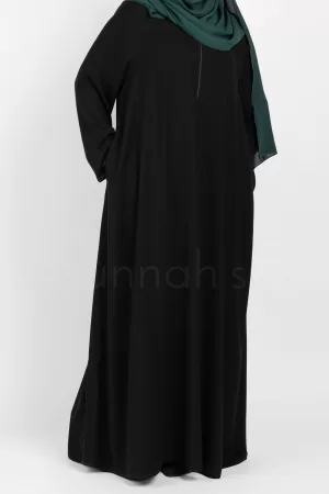 Sunnah Style Essentials Closed Abaya Black
