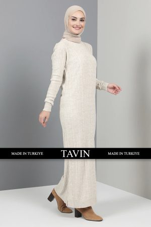 Maxi Jersey Knitted Dress